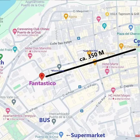 Fantastico 2 - Large Balcony, Free Parking, Air Conditioning, Free Netflix, Bbq プエルト・デ・ラ・クルス